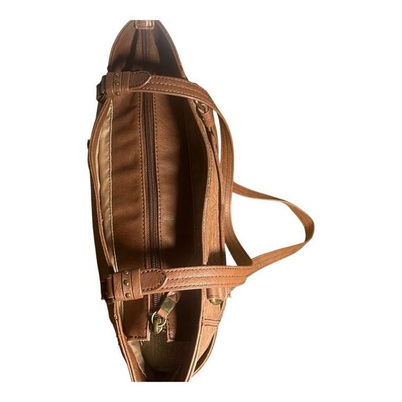 The Sak Brown Embossed Tote - Picture 5 of 8